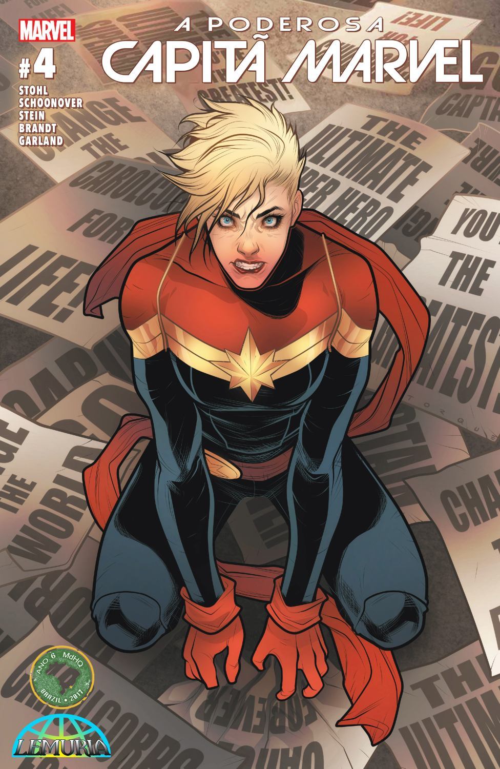 HQ Now - A poderosa Capitã Marvel