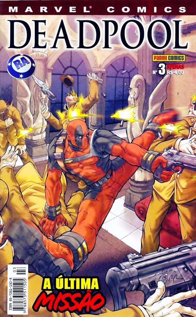 Capa de Deadpool V3
