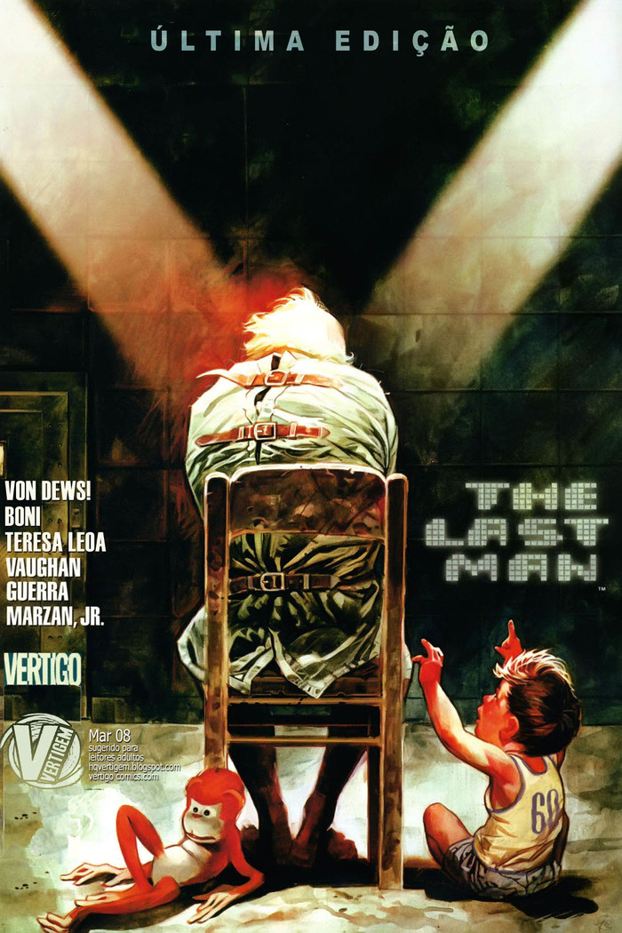 Capa de Y: O Último Homem