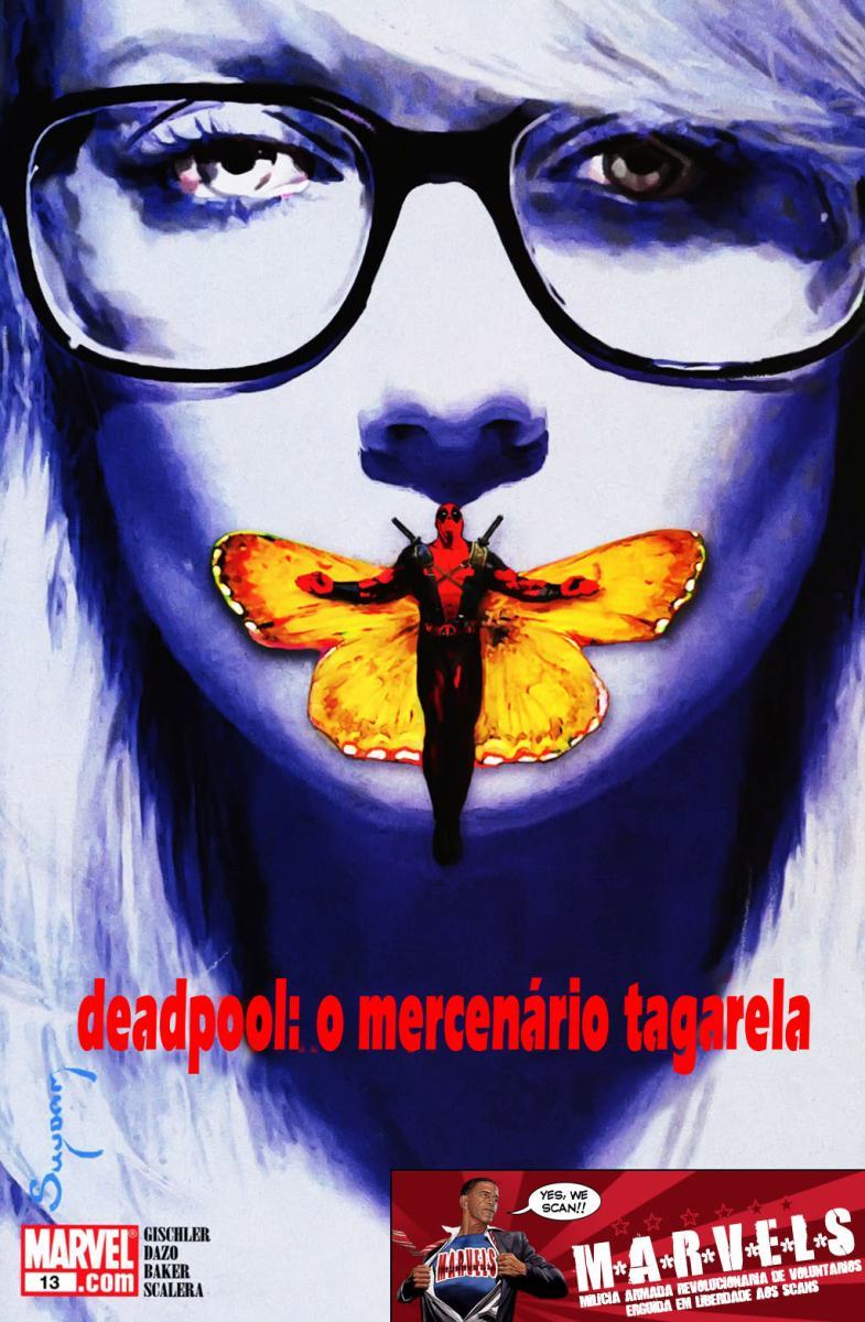 Capa de Deadpool - O Mercenário Tagarela