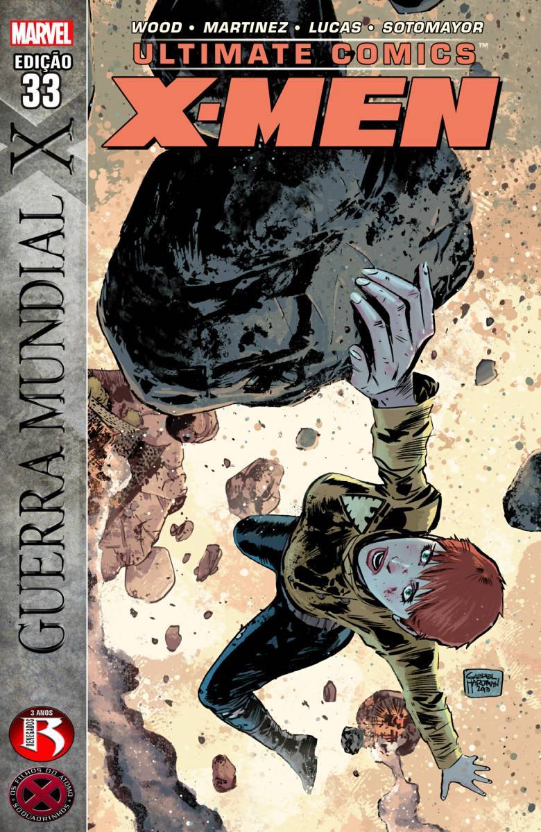 Capa de Ultimate Comics X-Men v3