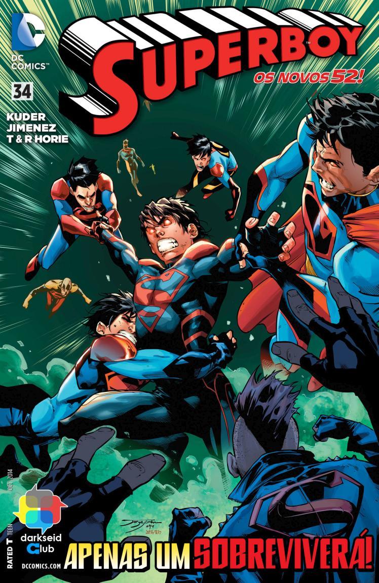 Capa de Superboy (2011)