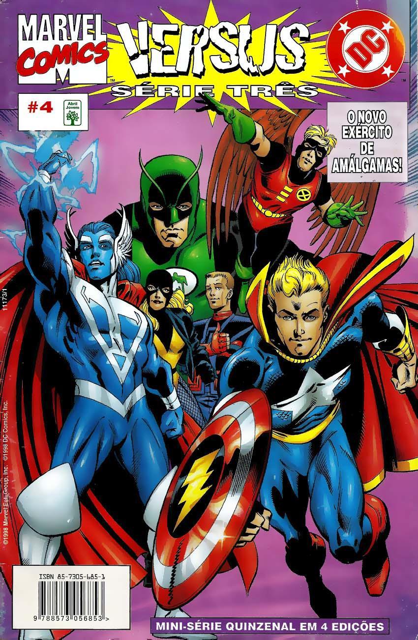 Capa de Marvel VS DC