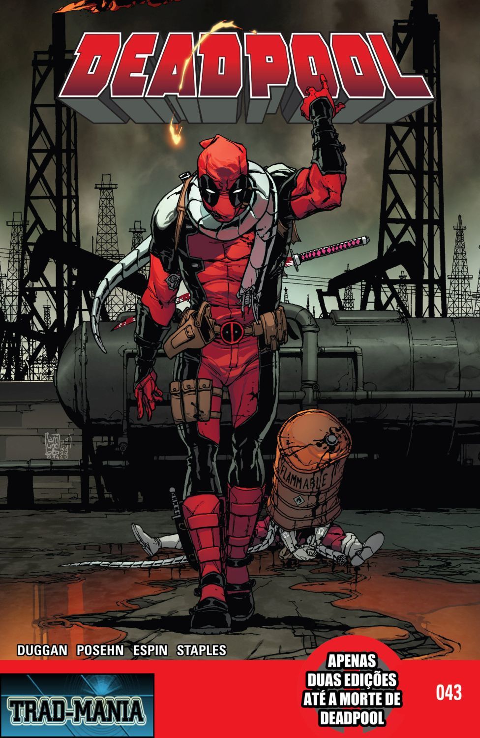 Capa de Deadpool V5