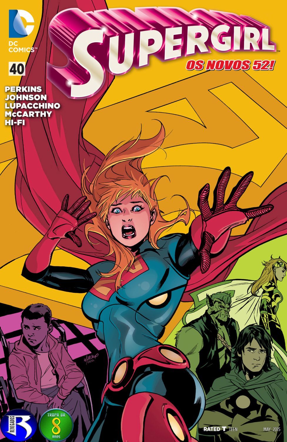 Capa de Supergirl