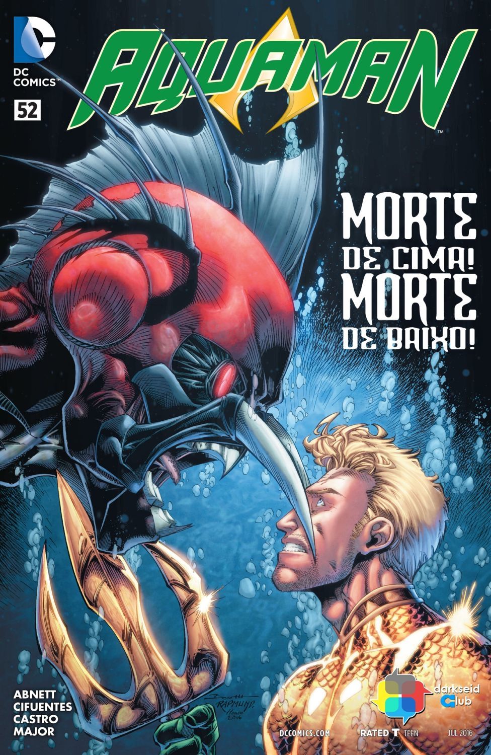 Capa de Aquaman (2011)