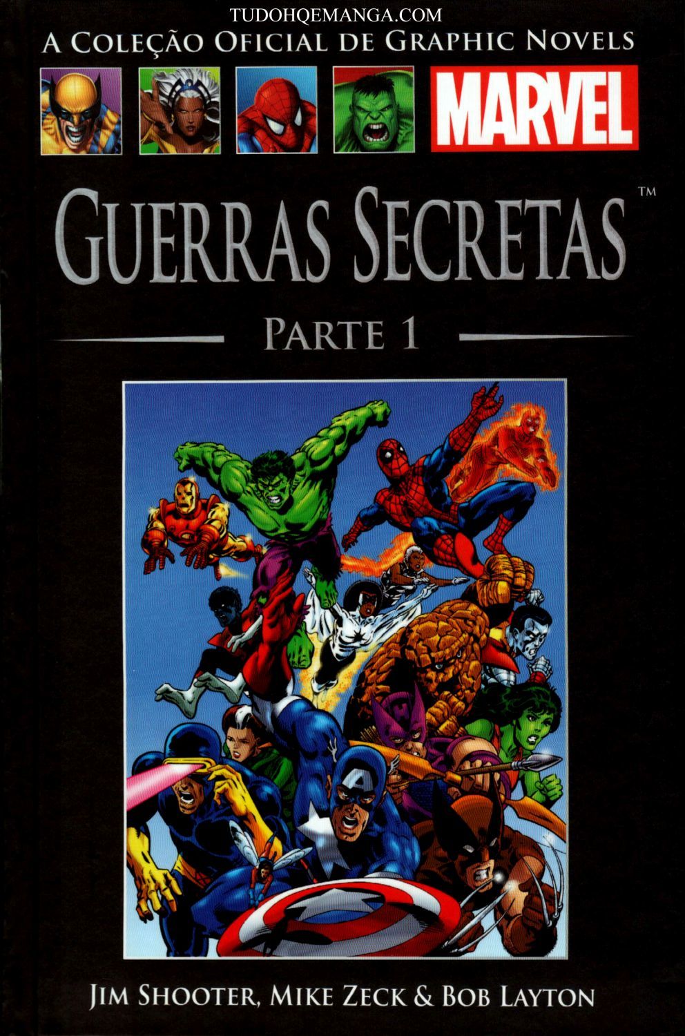 Capa de Guerras Secretas: Parte 1