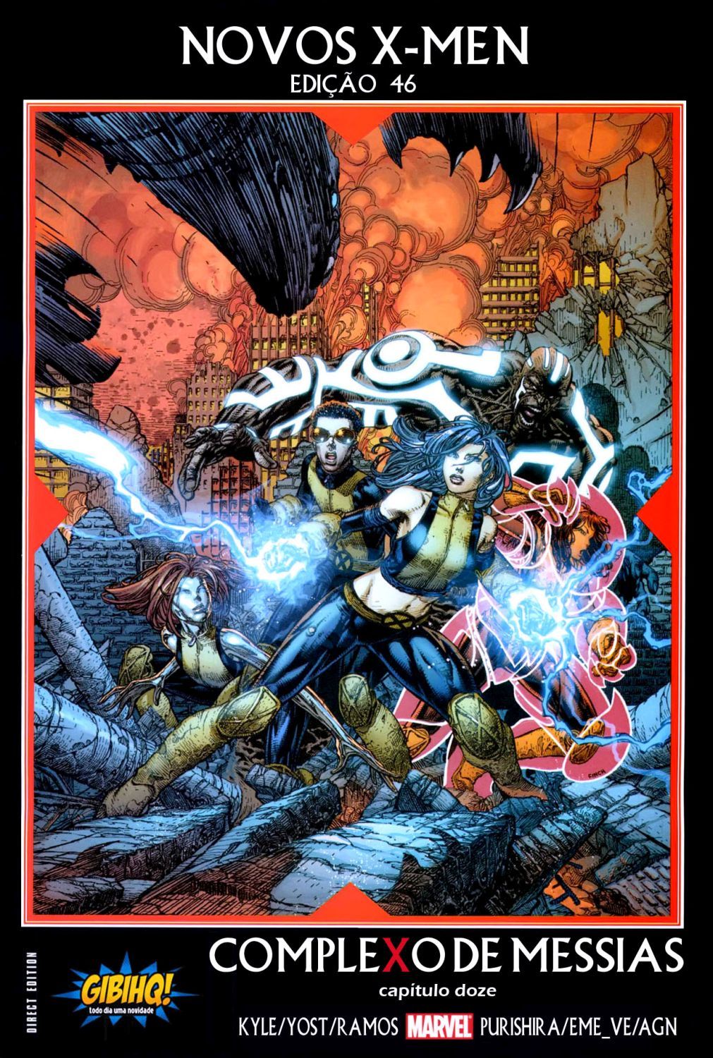Capa de Novos X-Men: Academia X (2004)