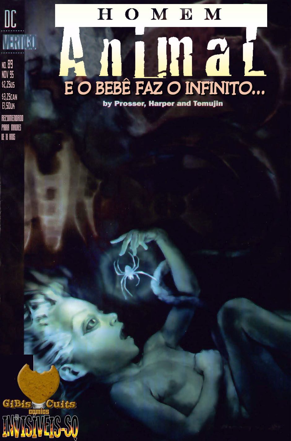Capa de Homem Animal (1988)