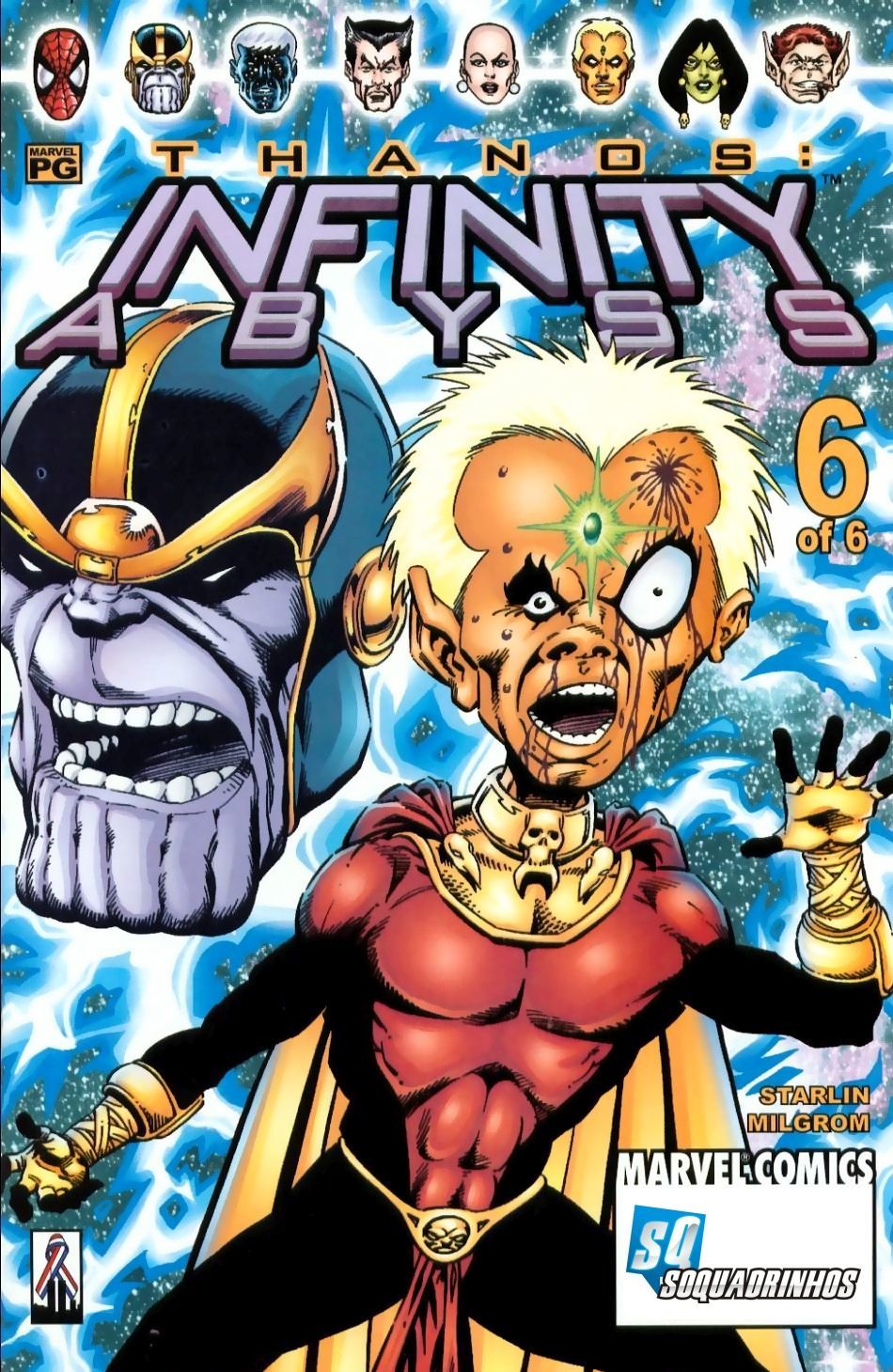 Capa de Saga do Infinito