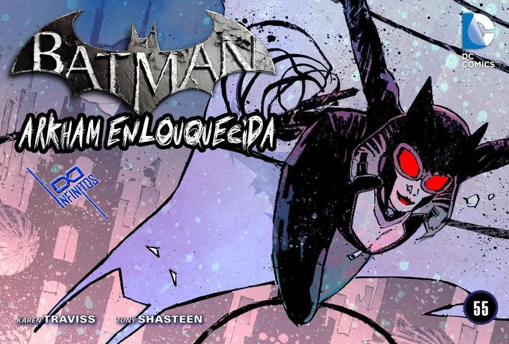 Capa de Batman - Arkham Enlouquecida