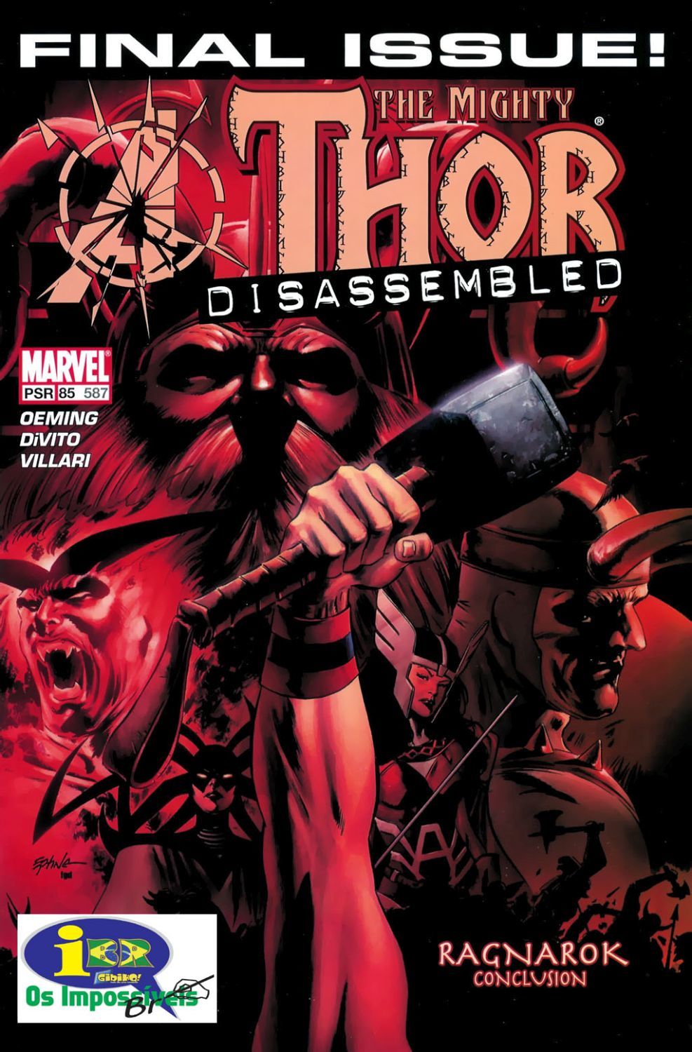 Capa de Thor - Ragnarok
