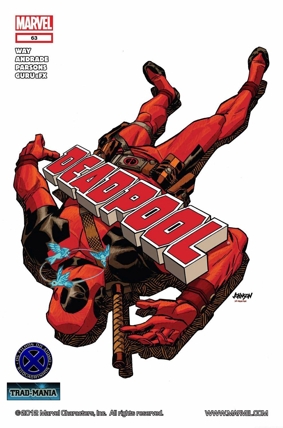 Capa de Deadpool V4