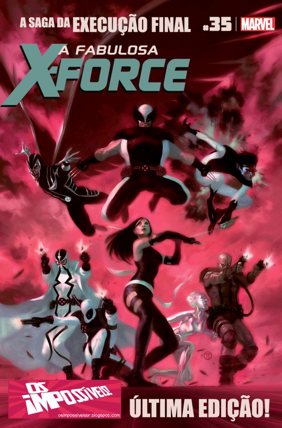 Capa de Fabulosa X-Force (2010)