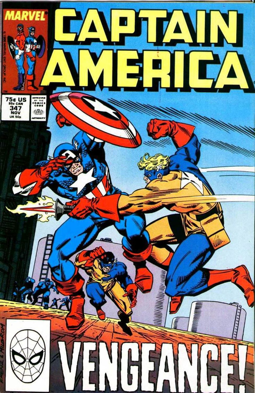 Capa de Capitão América V1 (1968)