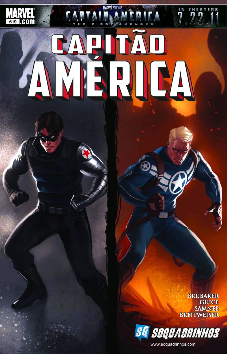 Capa de Capitão América V5