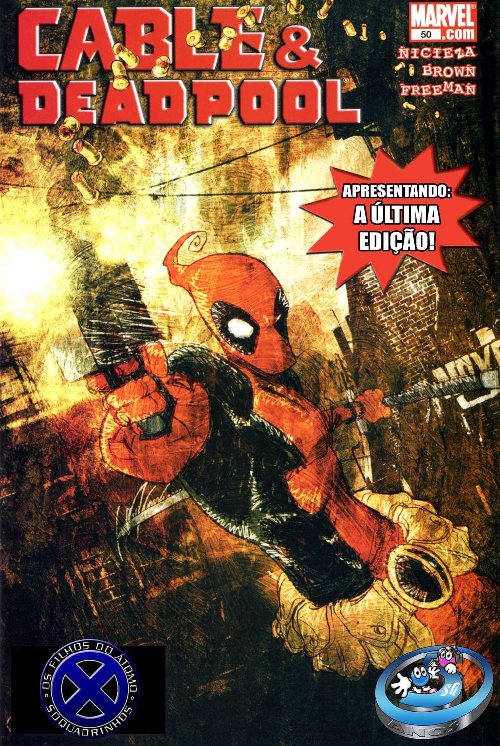 Capa de Cable e Deadpool (2004)