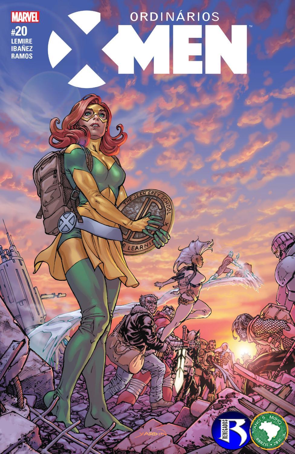 Capa de Extraordinários X-Men (2015)