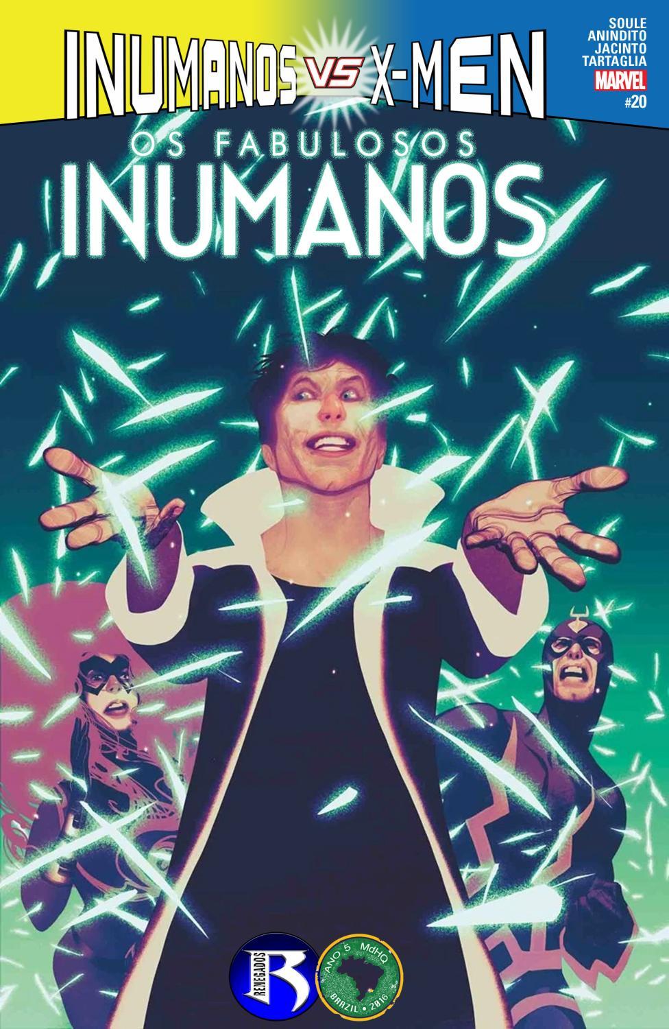 Capa de Os Fabulosos Inumanos
