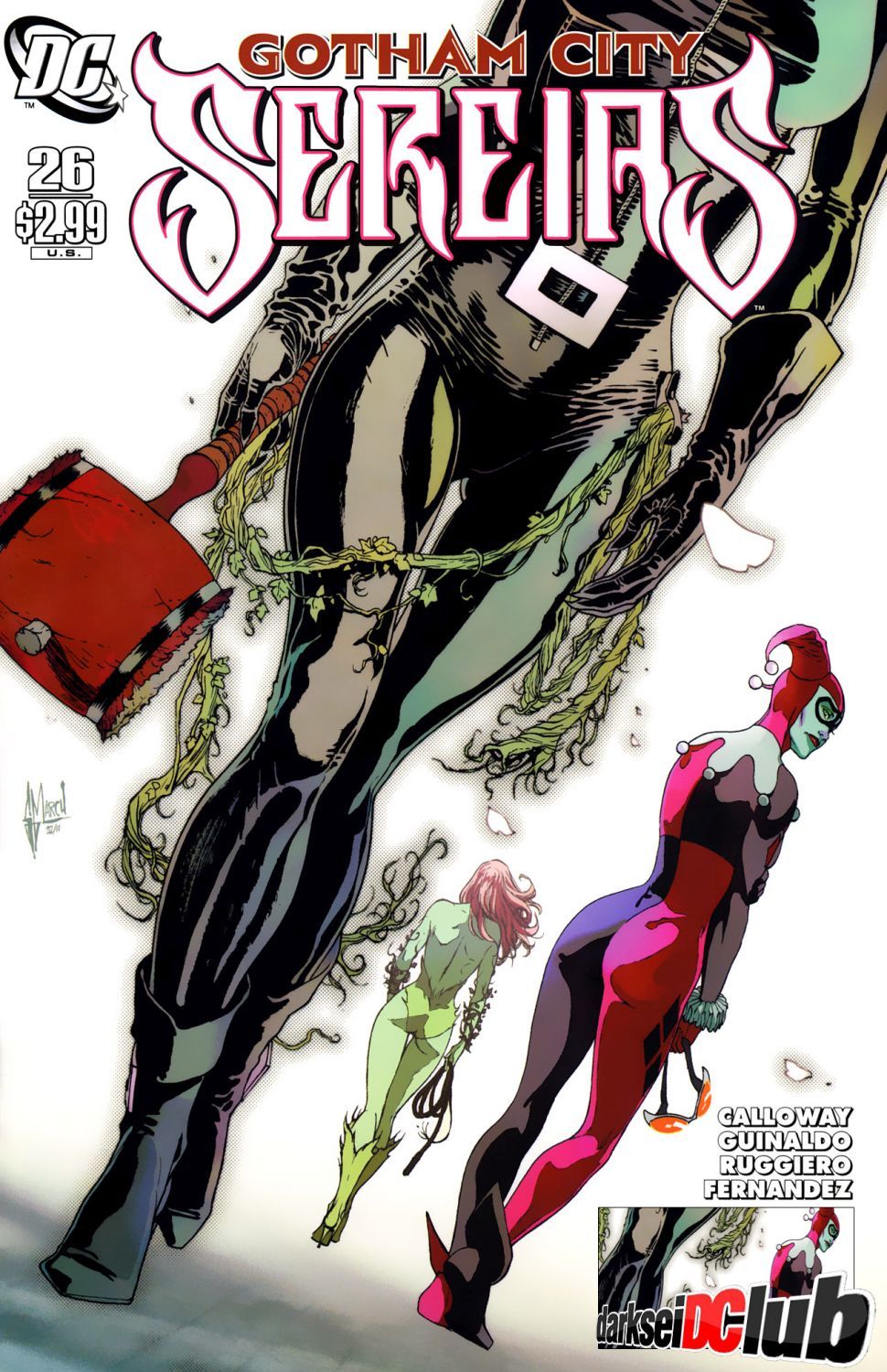Capa de Sereias de gotham