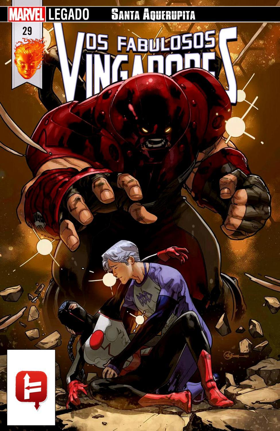 Capa de Os Fabulosos Vingadores V3 (2015)