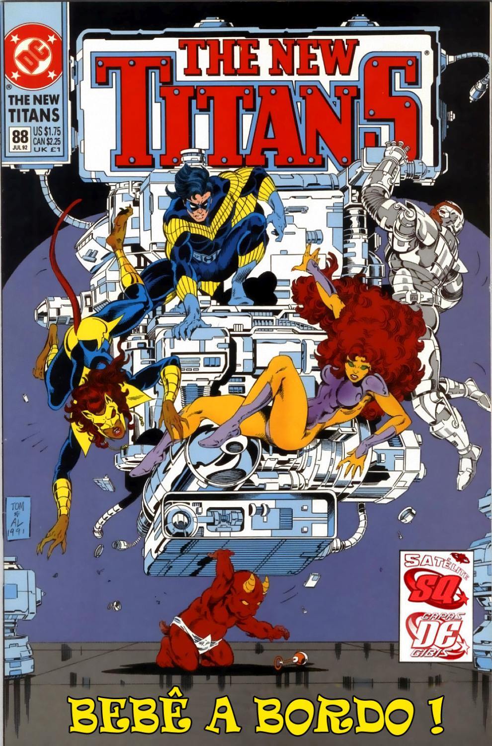 Capa de Novos Titãs V1 (1980)