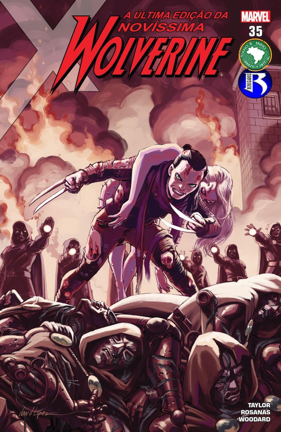 Capa de Novíssima Wolverine V1 (2015)