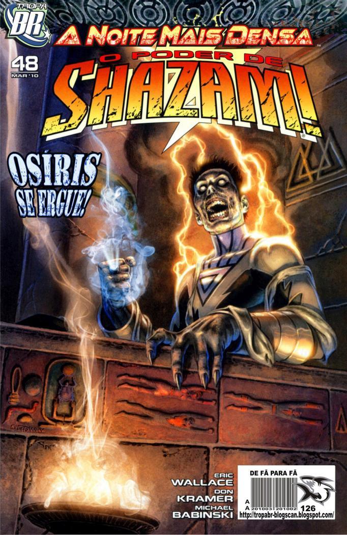 Capa de O Poder de Shazam
