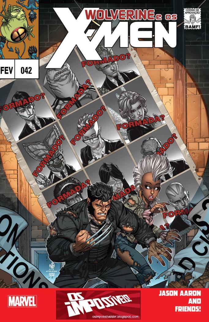 Capa de Wolverine e os X-Men (2011)