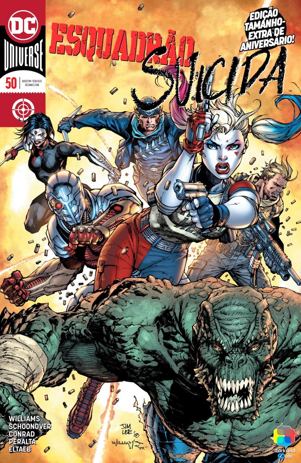 Capa de DC Rebirth - Esquadrão Suicida