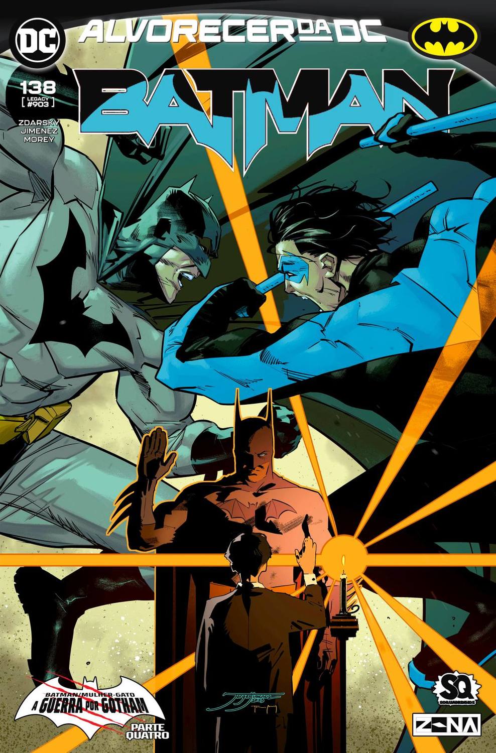 Capa de DC Rebirth - Batman