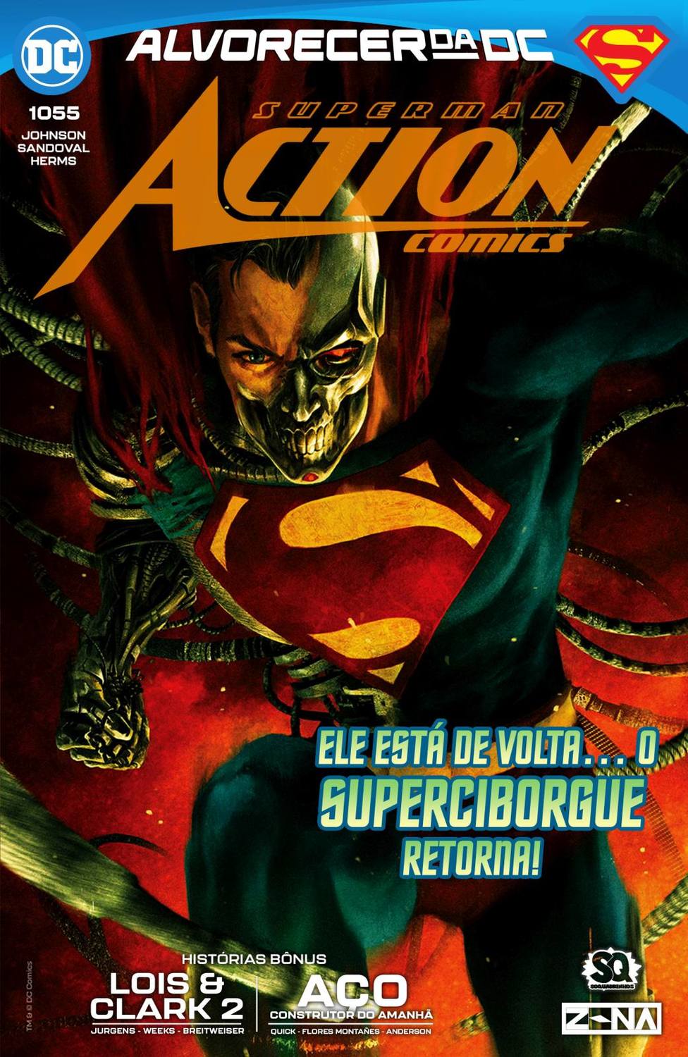 Capa de DC Rebirth - Action Comics