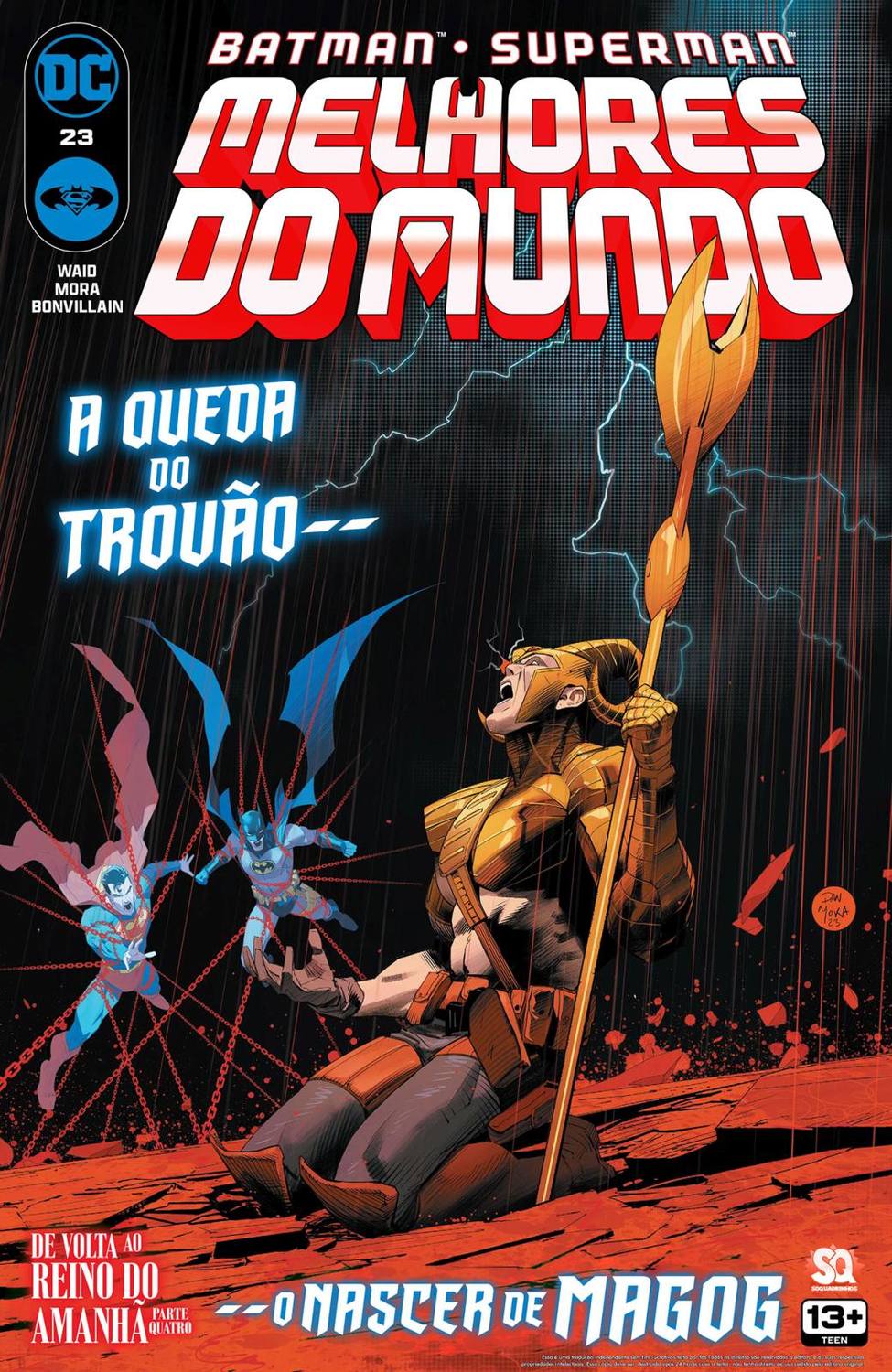 Capa de Batman e Superman: Melhores do Mundo (2022)