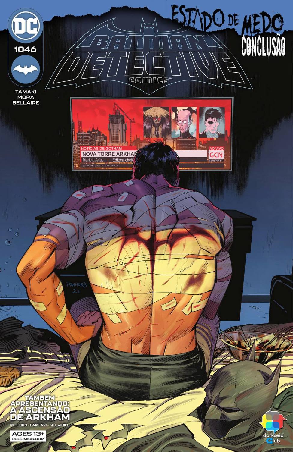 Capa de DC Rebirth - Detective Comics